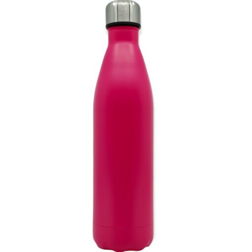 Isolierte Trinkflasche pink personalisiert
