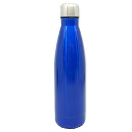 Edelstahl Trinkflasche blau