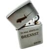 Zippo mit dunkler Gravur