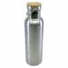 Personalisierbare Thermosflasche mit Holzdeckel