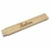 Personalisierter Doppelmeter holz