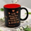 Tasse mit Unterschriften