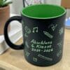 Personalisierte Tasse zum Schulabschluss